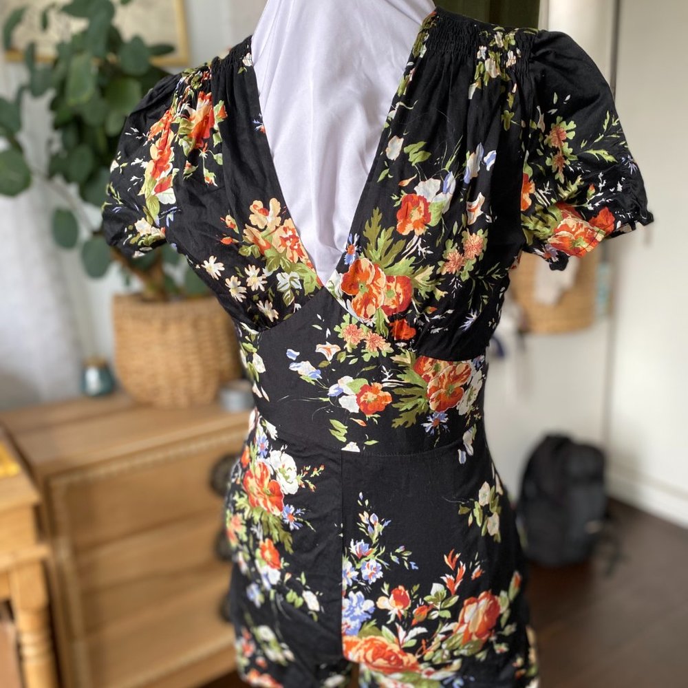 Top Shop Floral Romper (Sm)